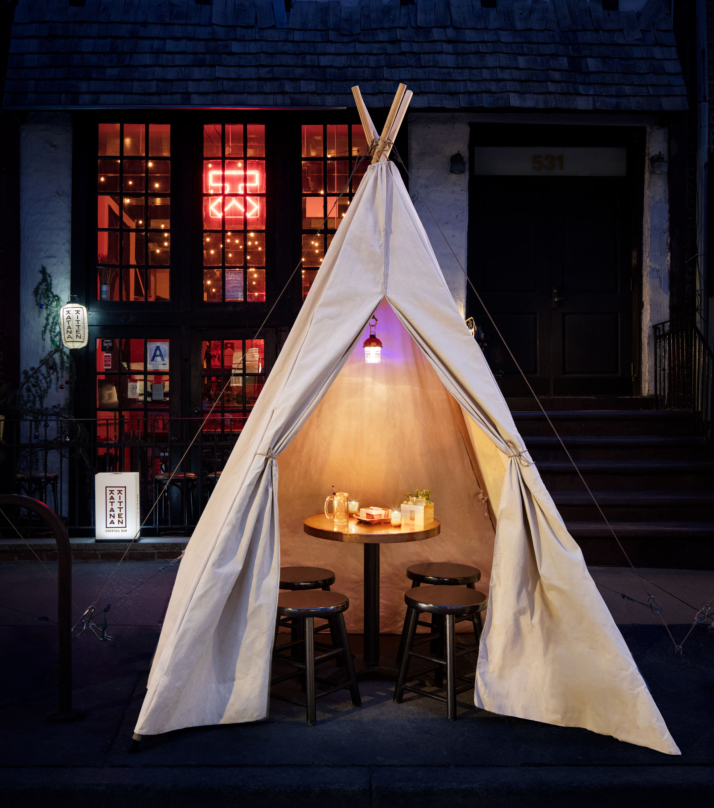 Katana Kitten Teepee