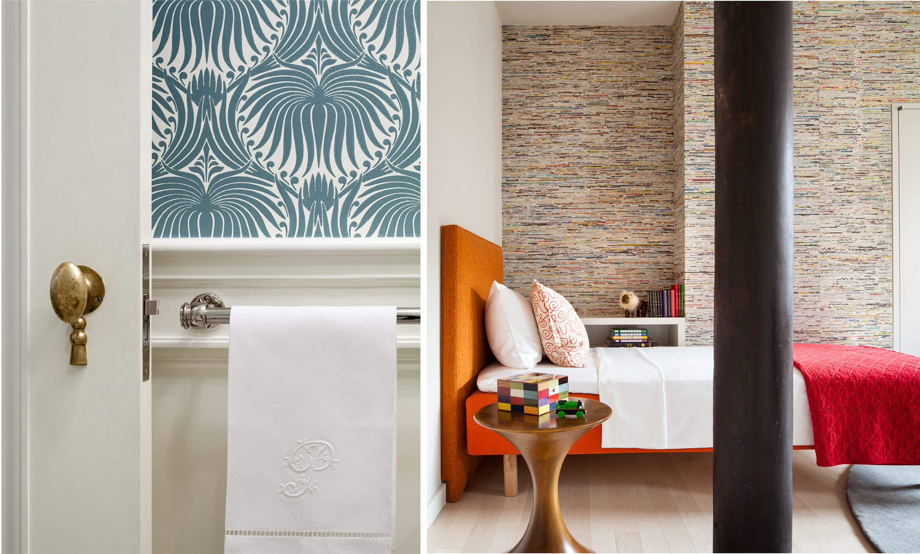 Bath Detail and Kids Bedroom
