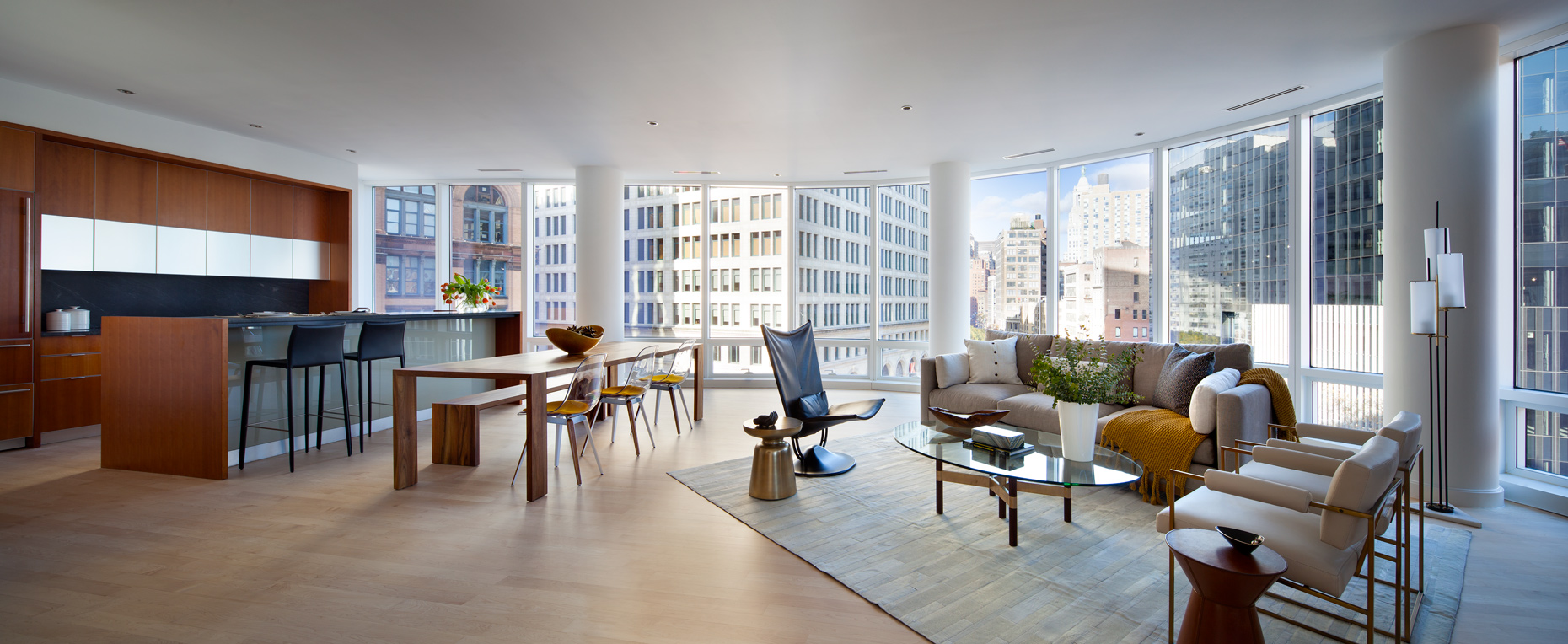 Apartment at Astor Square by Charles Gwathmey