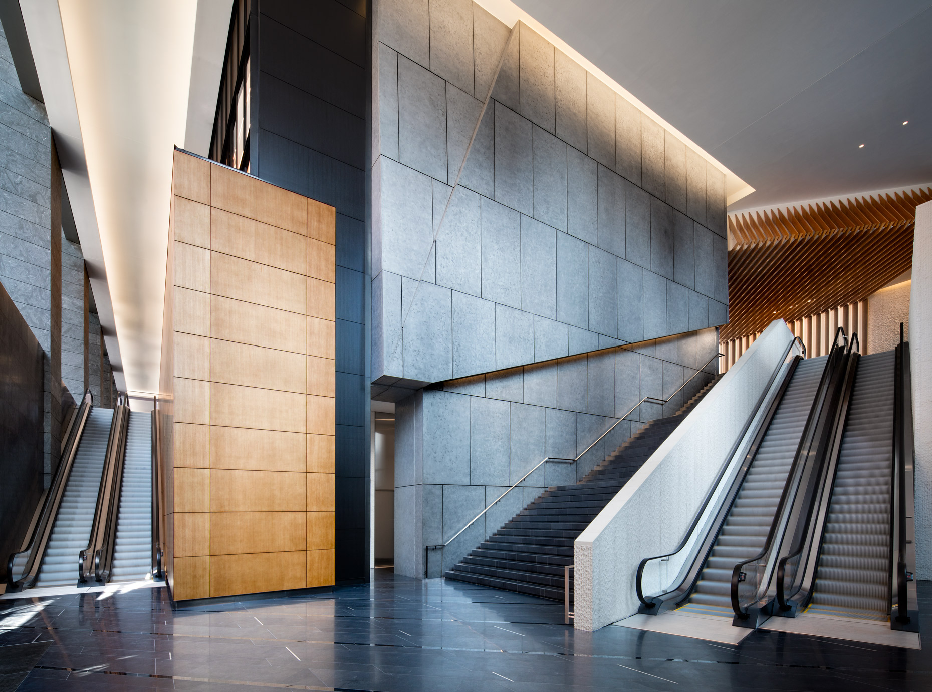 Lobby of 10 Hudson Yards